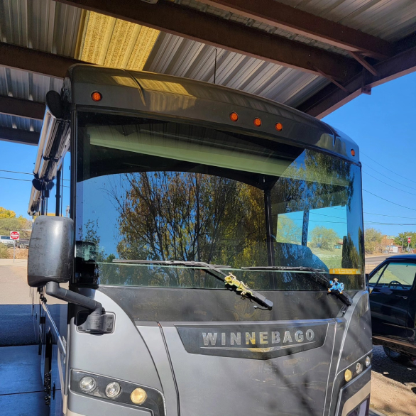 Custom RV Glass Installation